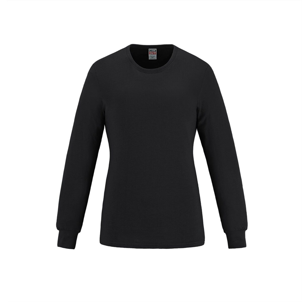 Ladies Long Sleeve Crew Neck Tee