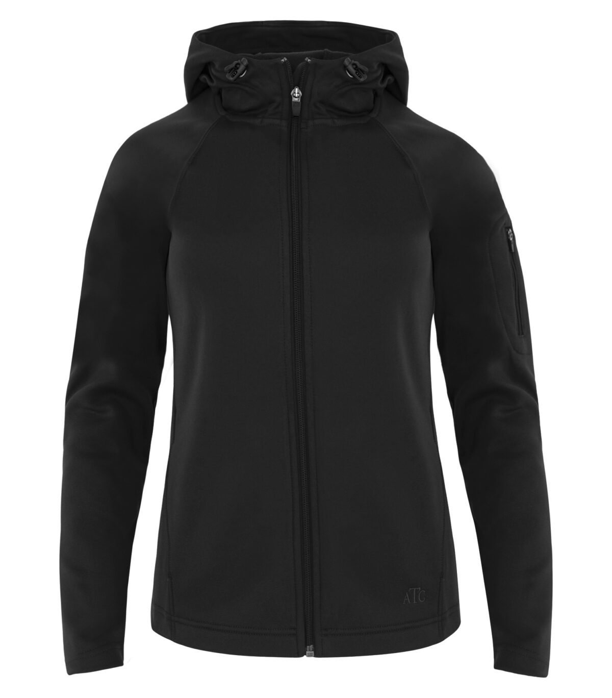 Ladies Performance Full Zip Fleece Hooded Jacket