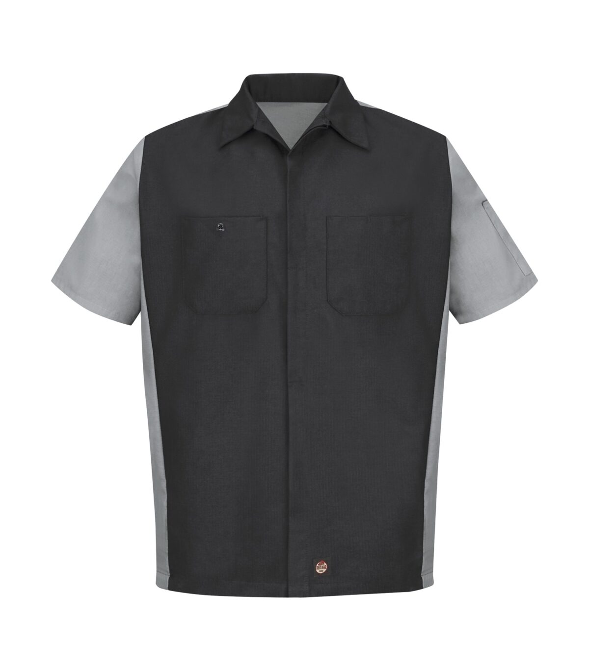 Red Cap Men Automotive Food Service And Workwear Shirt