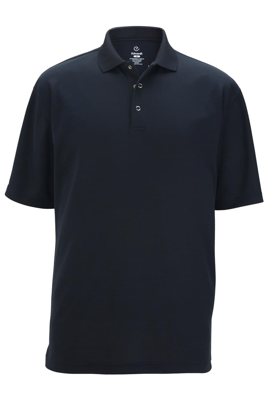 Food Service Mesh Polo With Snap Front