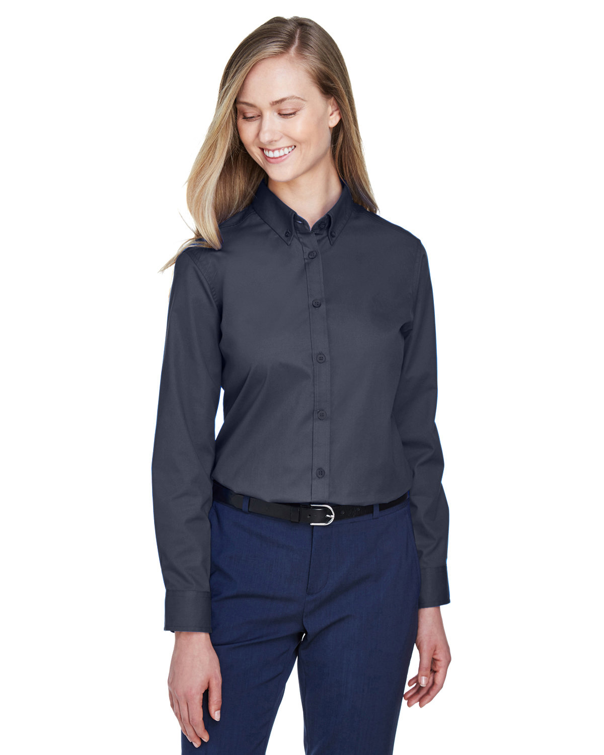 Ladies Operate Longsleeve Twill Shirt