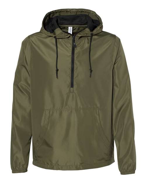 Lightweight Waterproof Windbreaker 1/4 Zip Jacket