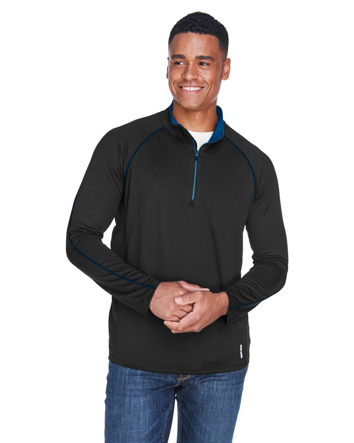 Mens Radar Quarterzip Performance Longsleeve Top