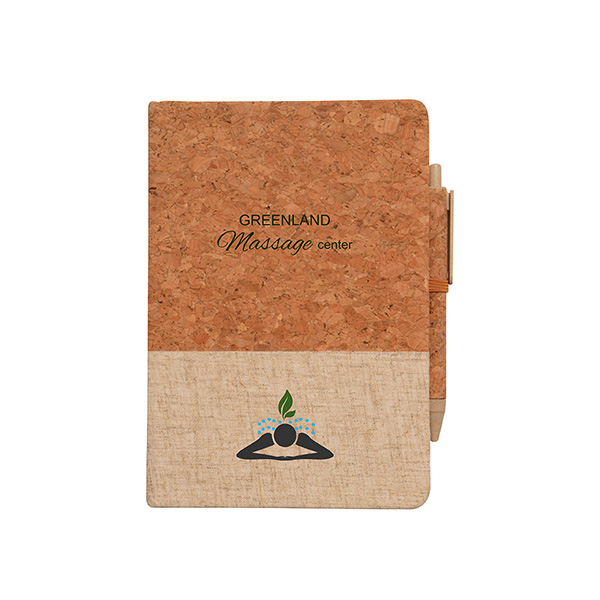 Montado cork and linen journal