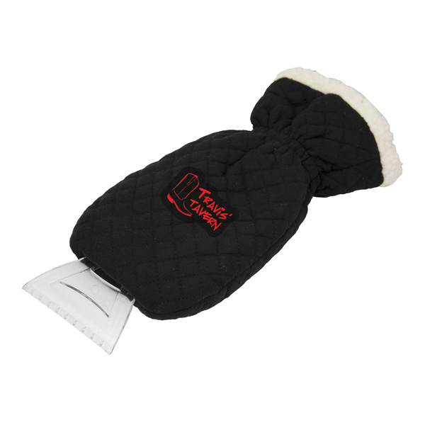 Glacier breaker ice scraper mitt