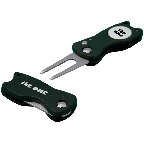 Divot repair tool with ball marker