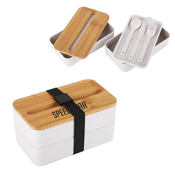 Dojin double decker bento box