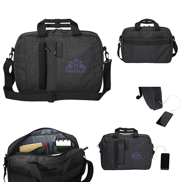 Savannah charge laptop brief