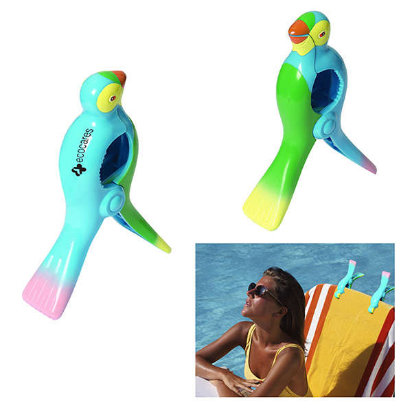 Parrot towel clip