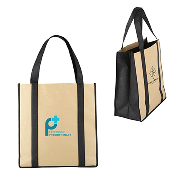 Jumbo laminated kraft tote