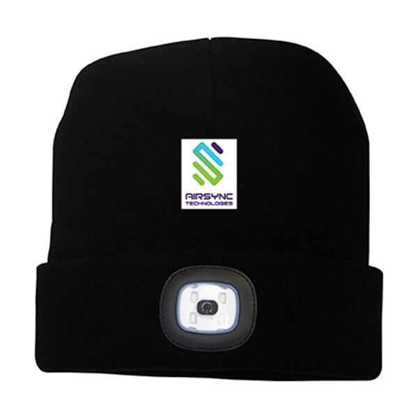 Twilight toque with led light