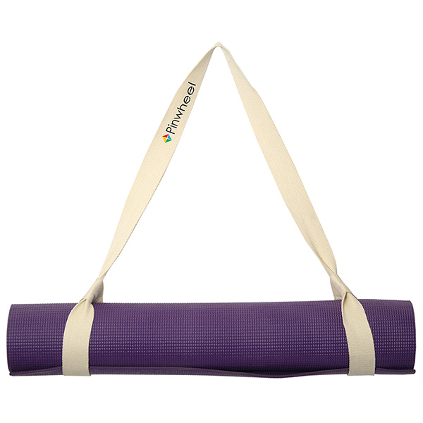 Lotus yoga mat strap